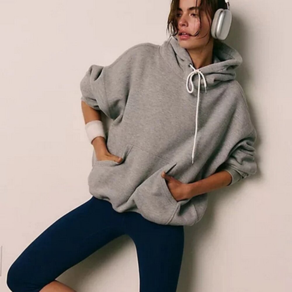 Free People Final Call Hoodie FP Movement Sweatshirts Top L